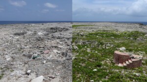 Before and After - Sombrero Island