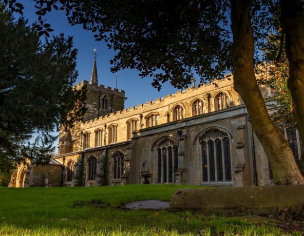 Exterior of St Mary's Church, Horncastle