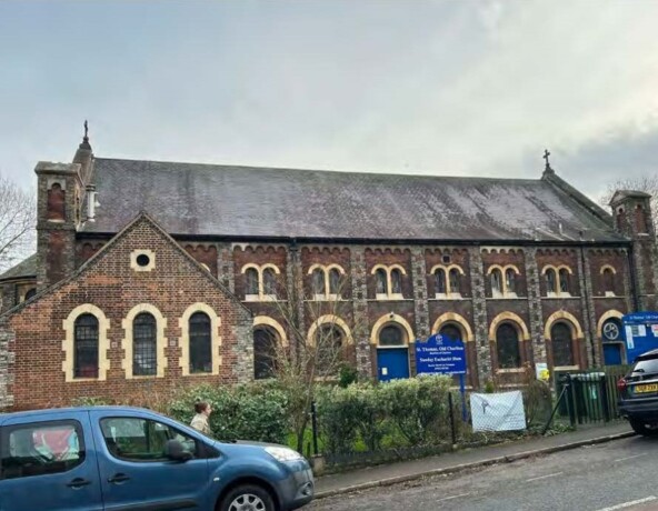 Exterior of St Thomas, Old Charlton